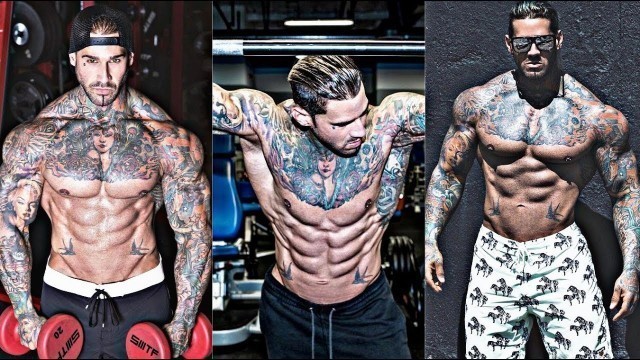 'TATTOO BODYBUILDER Michael Giovanni Rivera Workout'