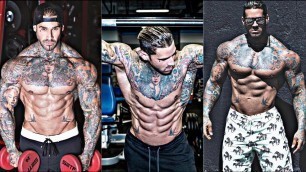 'TATTOO BODYBUILDER Michael Giovanni Rivera Workout'