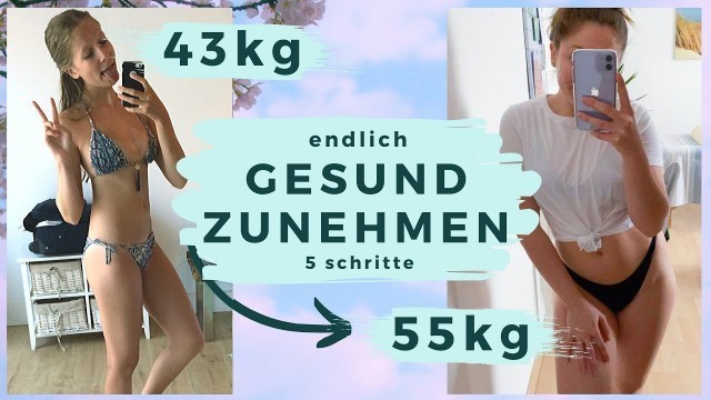 'ENDLICH GESUND ZUNEHMEN 