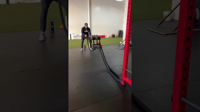 'Battle Ropes-Double Waves'