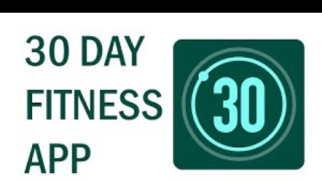 '30 Day Fitness Challenge App'