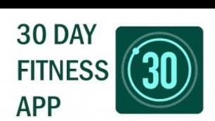 '30 Day Fitness Challenge App'