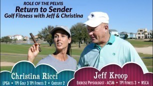'Golf Fitness with Jeff & Christina: Pelvic Tilt'
