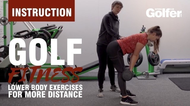 'Golf fitness: Lower body exercises for more distance'