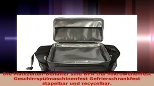 'Isobag 6 Mahlzeiten Management System  Blackout Edition  Isolator Fitness  Isolierte'