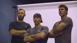 'Brothers in arms: Hitting the gym with Dustin Johnson and Brooks Koepka'