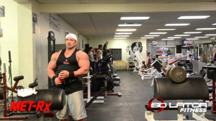 'Bodybuilding Workout (Arms) - MET-RX IFBB Pro Brian Yersky'