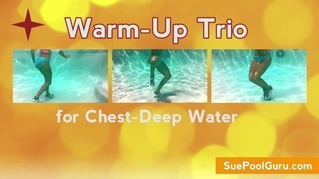 'Water Aerobic Exercise-FREE Starter Video!!  http://www.SuePoolGuru.com/video'