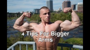 'Top 4 Tips For Bigger Arms with Doug Miller | Tiger Fitness'