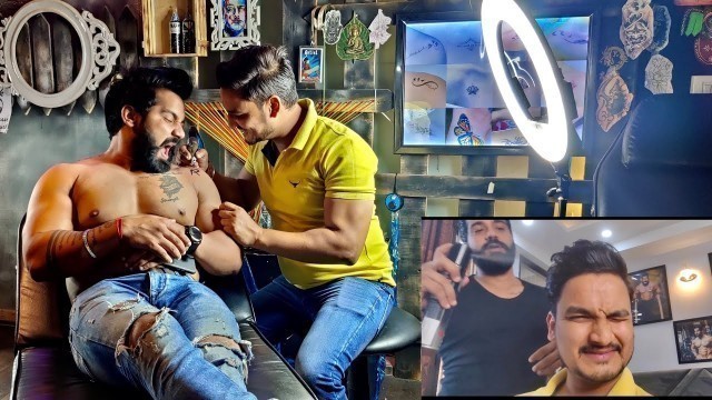 'Rajveer’s New Tattoo ? 