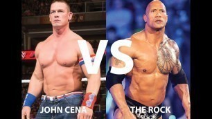 'Dwayne The Rock Johnson vs John Cena - Workout Motivation ! Fitness Champs !'