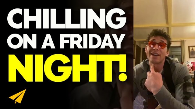 'I\'m Literally JUST CHILLING On A Friday Night! - Ben Greenfield Live Motivation'