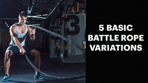 '5 Exercises You Can Do With Battle Ropes'