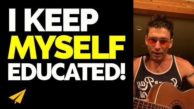 'I have to KEEP Myself EDUCATED On These Matters! - Ben Greenfield Live Motivation'