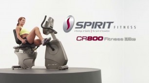 'Spirit Fitness CR800 - Vélo d\'appartement - Tool Fitness'