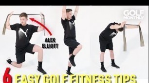 '6 EASY Golf Fitness Tips Anyone Can Do!! Golf Monthly'