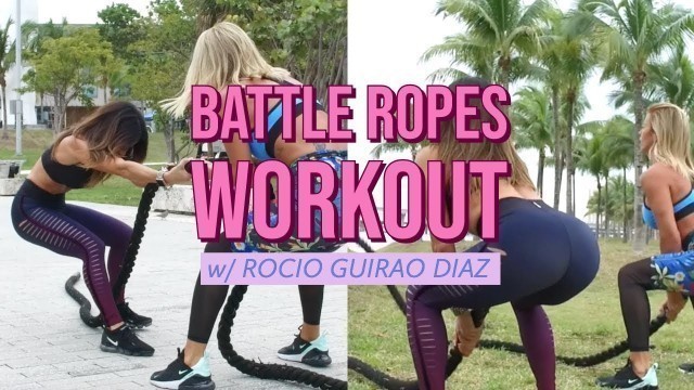 'BATTLE ROPES PARTNER WORKOUT'