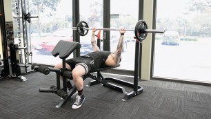 'Bench Press / Squat Rack Impact BP7 Exercise Video | Dynamo Fitness Equipment'