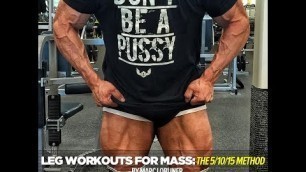 'Leg Workouts For Mass | The 5/10/15 Method | Tiger Fitness'