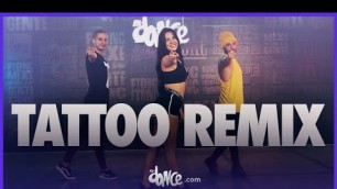 'Tattoo Remix - Rauw Alejando, Camilo | FitDance Life (Official Choreography) | Dance Video'