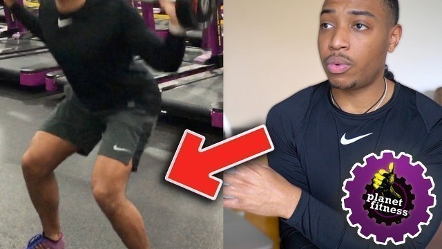 'My Planet Fitness Leg Routine 