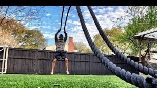 'Battle Ropes for MoveStrong T-Rex Outdoor Functional Training Station'