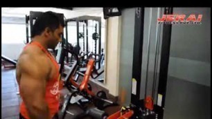 'LAT PULL DOWN BY SANGRAM CHOUGULE ON JERAI FITNESS EQUIPMENT'