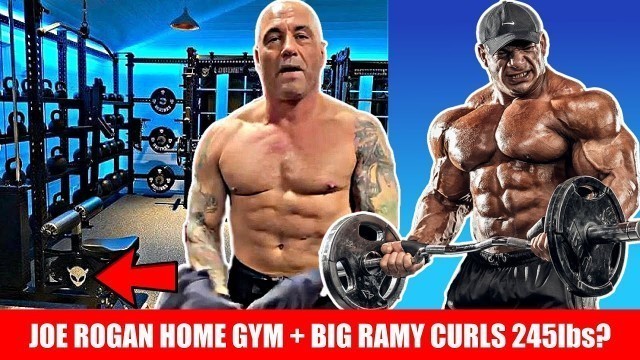 'Joe Rogan\'s INSANE Home Gym + Big Ramy Curling 245lbs!? + Calum Von Moger Physique Update + MORE'