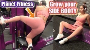 '5 EXERCISES TO GROW YOUR SIDE GLUTE AT PLANET FITNESS | SAAVYY'