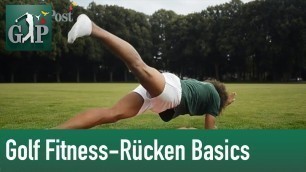 'Golf Fitness - Rücken Basics by Golf Post'