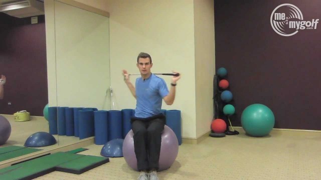 'Golf fitness - Torso rotation'