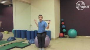 'Golf fitness - Torso rotation'