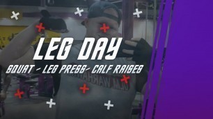 'Leg Day at Planet Fitness | Working out with Army Combat Medic'