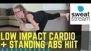 'Low Impact Cardio + Standing Abs HIIT Workout for Beginners w/ Pahla Bowers'