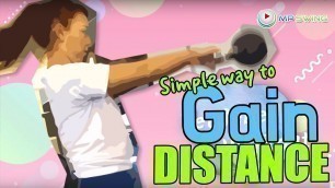 'Easiest way to Gain Distance | Golf Fitness with Aimee'