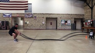 'National Guard Fitness l Battle Ropes'