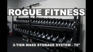 'Best Dumbbell Storage Rack | ROGUE FITNESS Mass Storage System'