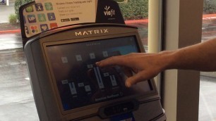 'MATRIX XIR Console Demo - Fitness Shop'