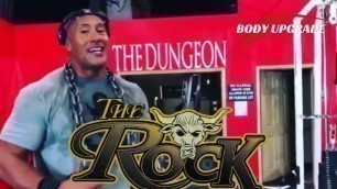 'The Rock Training and John Cena The Best Workout 2017   The Rock Training'