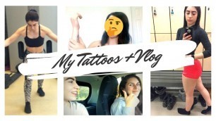 'Do I REGRET my tattoo\'s?! + Chest and Bicep Workout + vlog'
