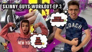 'Skinny Guys Workout Ep.3 (Planet Fitness Leg Day)'