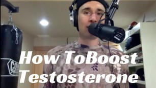 'How to Boost Testosterone Naturally w/Ben Greenfield'