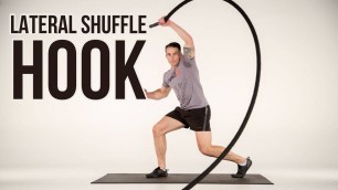 'Battle Ropes: Lateral Shuffle Hook'