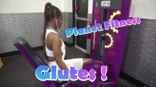 'Beginner Friendly Glute Workout- Planet Fitness'
