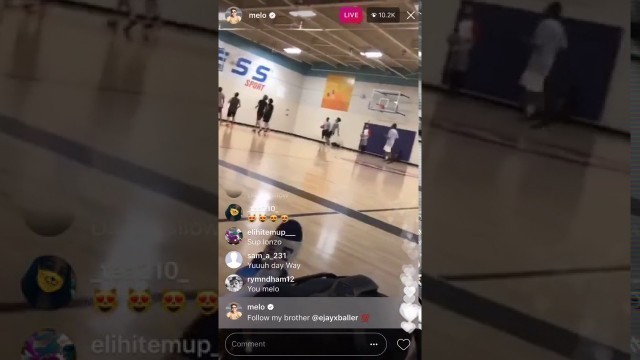 'LaMelo Ball Live at 24 hour fitness'