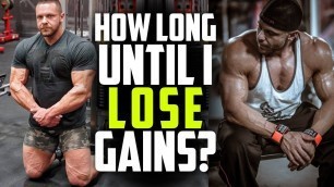 'How Long Can You Take off Training and Not LOSE Gains? | Tiger Fitness'
