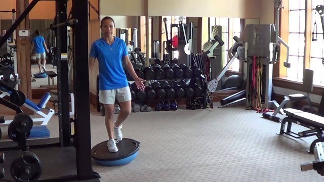 'Golf Fitness Balance Training on the Bosu Ball'