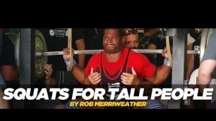 'Squats For Tall People | Tiger Fitness'