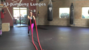 'Battling Ropes Plyometric Exercises'