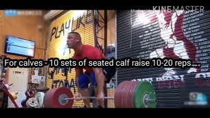 'John Cena\'s weak workout and meal of a day'